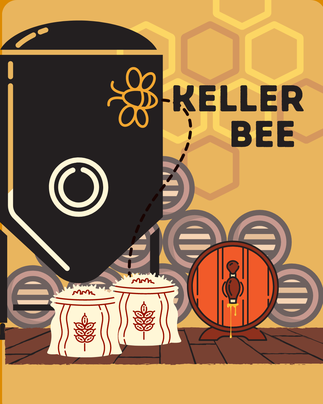 Keller Bee (32oz Crowler)