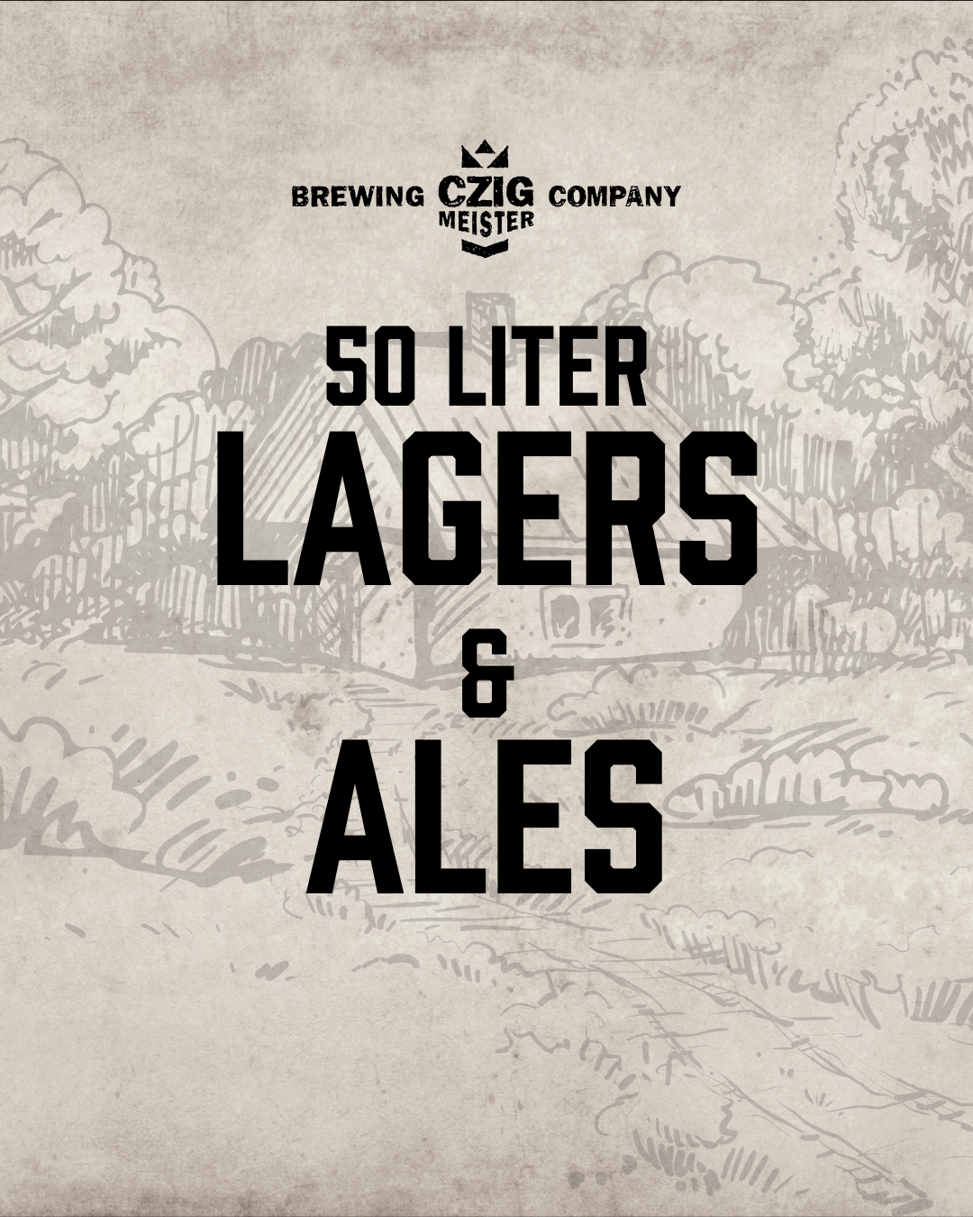 50 Liter: Lagers &amp; Ales