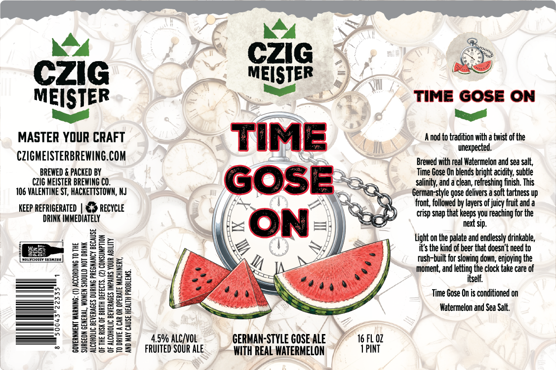 Time Gose On: (4-pack)