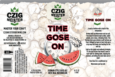 Time Gose On: (4-pack)