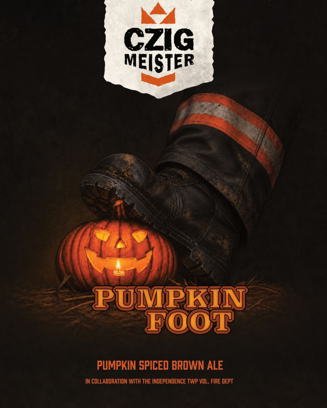 Pumpkin Foot - 73 Fire Beer Collab