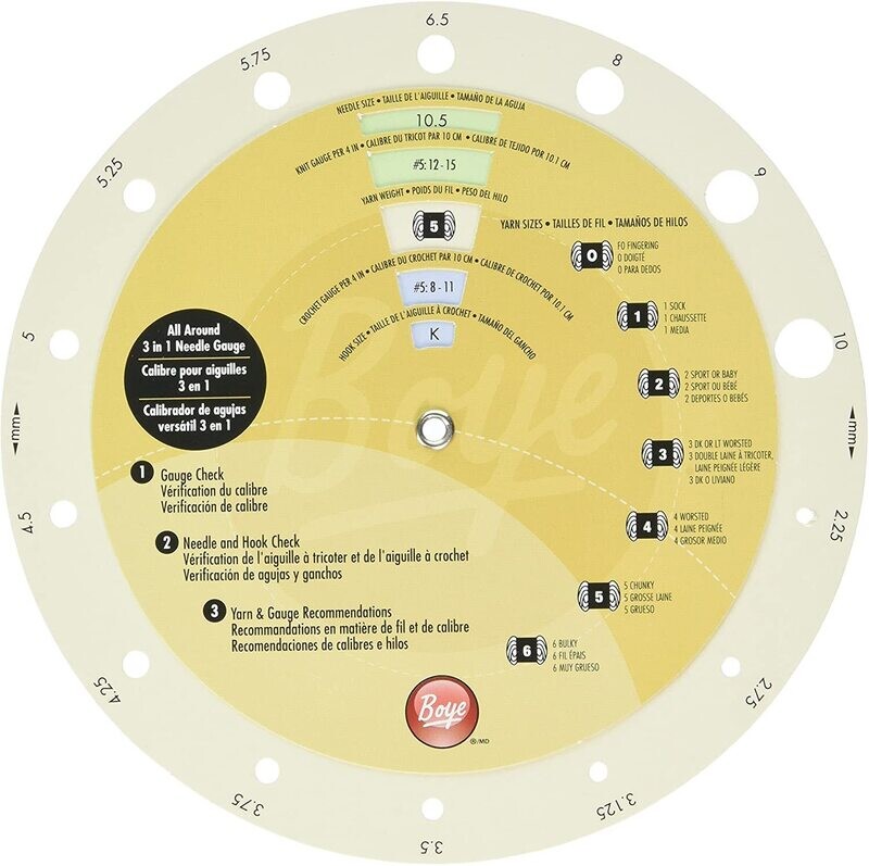 ALL AROUND 3 IN 1 NEEDLE GAUGE
