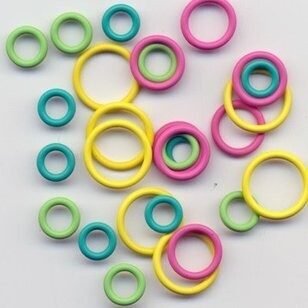 CIRCULAR STITCH MARKERS - LARGE