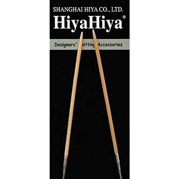 HIYAHIYA BAMBOO CIRCULAR NEEDLES
