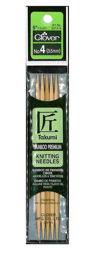 TAKUMI BAMBOO PREMIUM DOUBLE POINTED