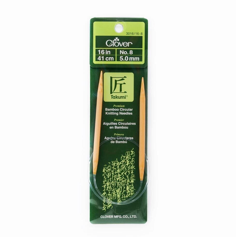 TAKUMI BAMBOO KNITTING NEEDLES CIRCULAR