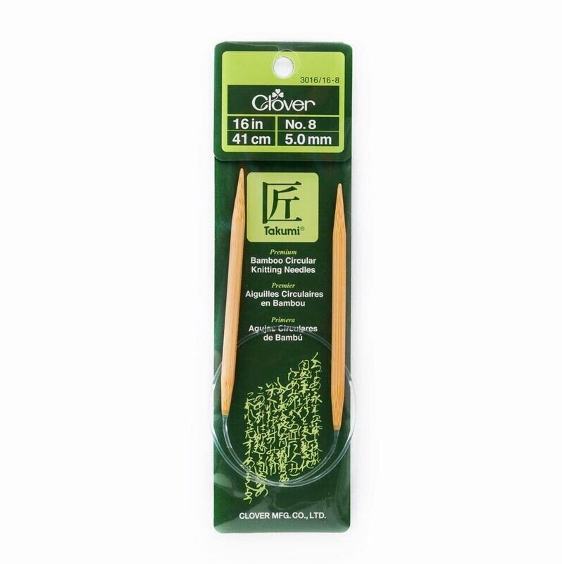 TAKUMI BAMBOO KNITTING NEEDLES CIRCULAR