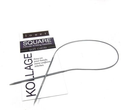 KOLLAGE SQUARE CIRCULAR NEEDLES - SOFT CABLE