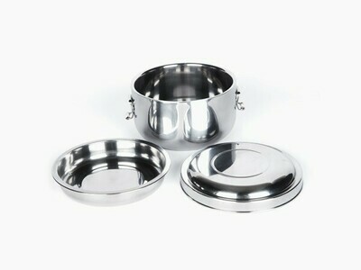 Onyx 2 layer Double Walled Round Food Container