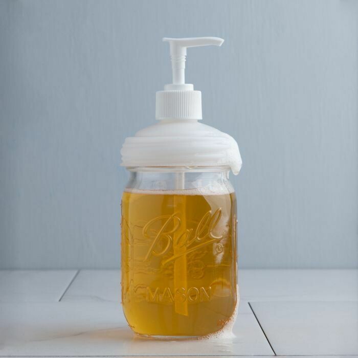 Recap Mason Jar Pump Lid