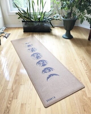 Scoria - Moon Phase Cork Yoga Mat