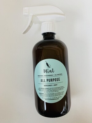Mint - All  Purpose Spray  (Glass Bottle)