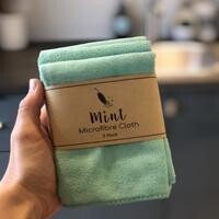 Mint Microfibre Cloth (3 pack) 