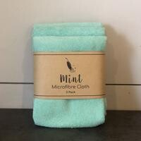 Mint Microfibre Cloth (3 pack) 