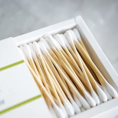 Ola Bamboo Cotton Swabs (400 pack)