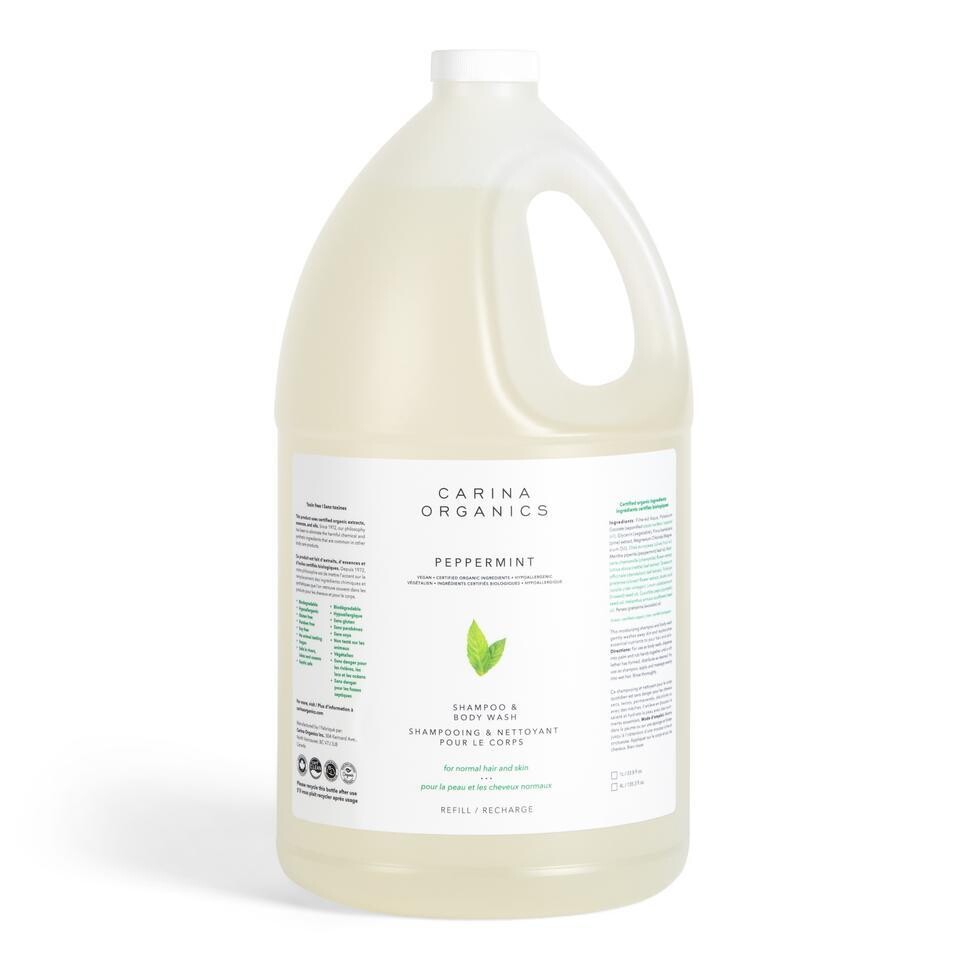 Carina Organics Peppermint Shampoo/Body wash