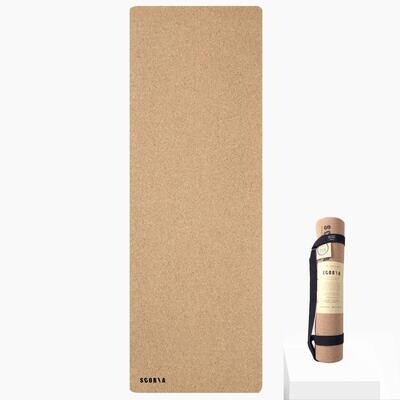 Scoria Extra Thick Cork Yoga Mat (6mm)