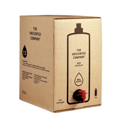 Unscented Co. 10L Dish Soap Refill Box