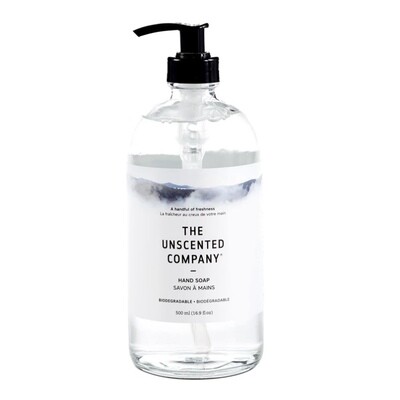 Unscented Co - Hand Soap (Glass Bottle)