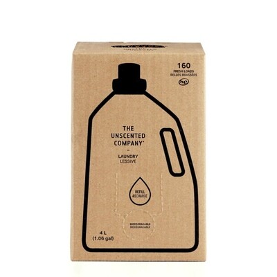 Unscented Co Laundry 4 Litre Refill Box