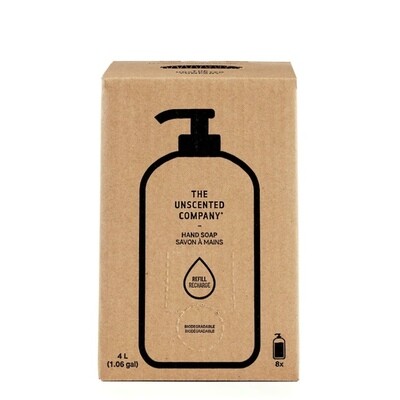 Unscented Co. 4L Hand Soap Refill Box 