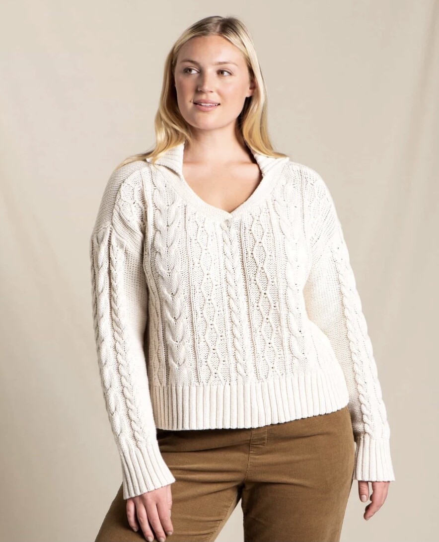 Toad and Co - Bianca Cable Sweater