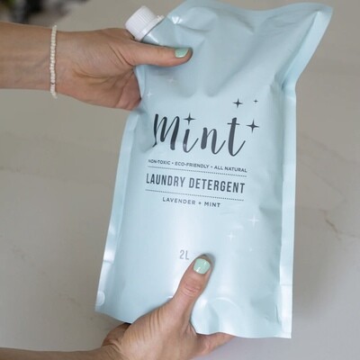 Mint - Laundry Detergent 2L Refill Pouch 