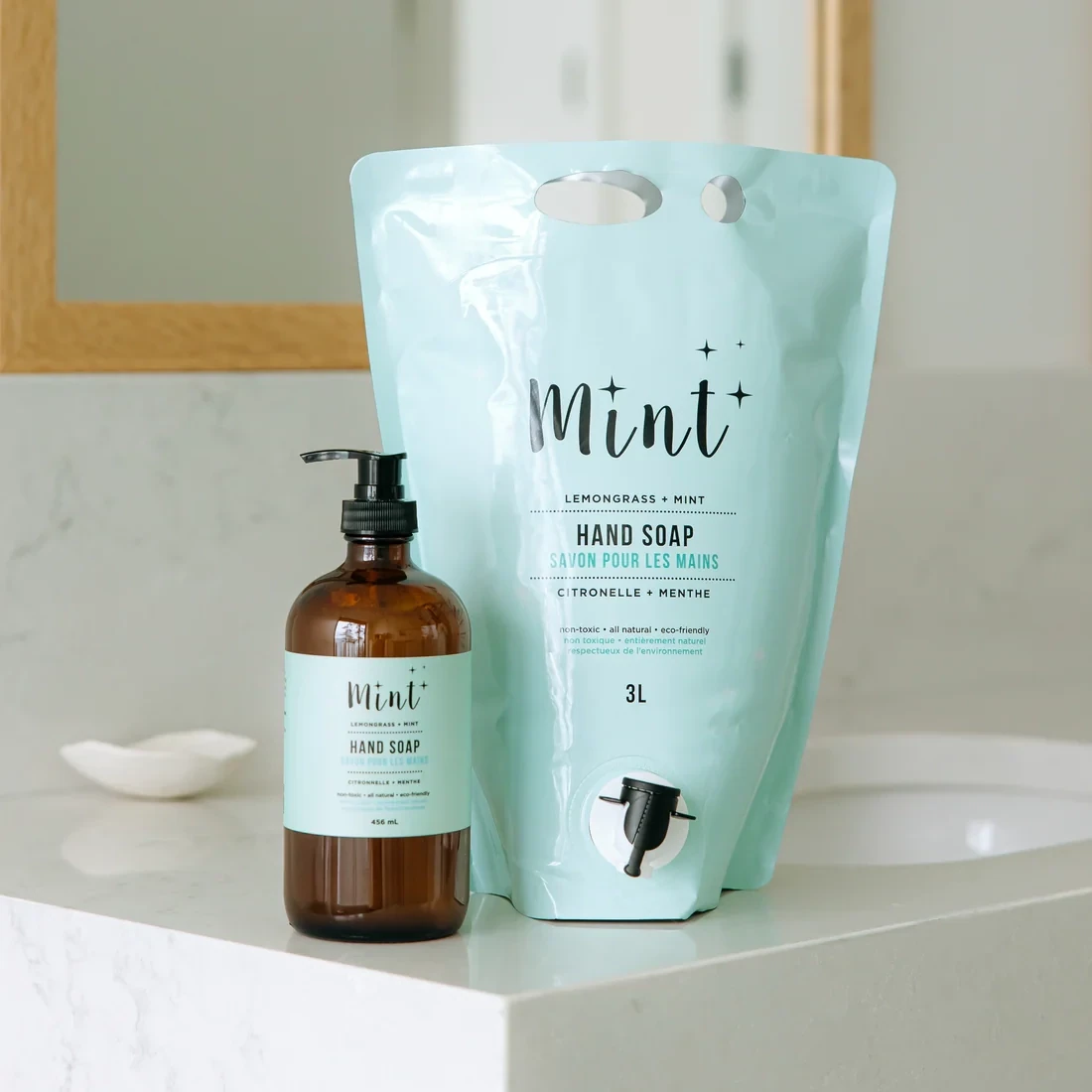 Mint - Hand Soap 3L Party Pouch 