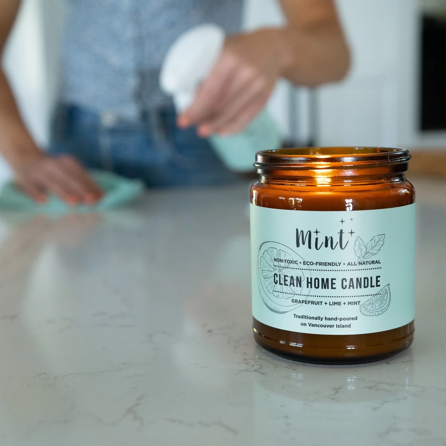 Mint - Clean Home Candle
