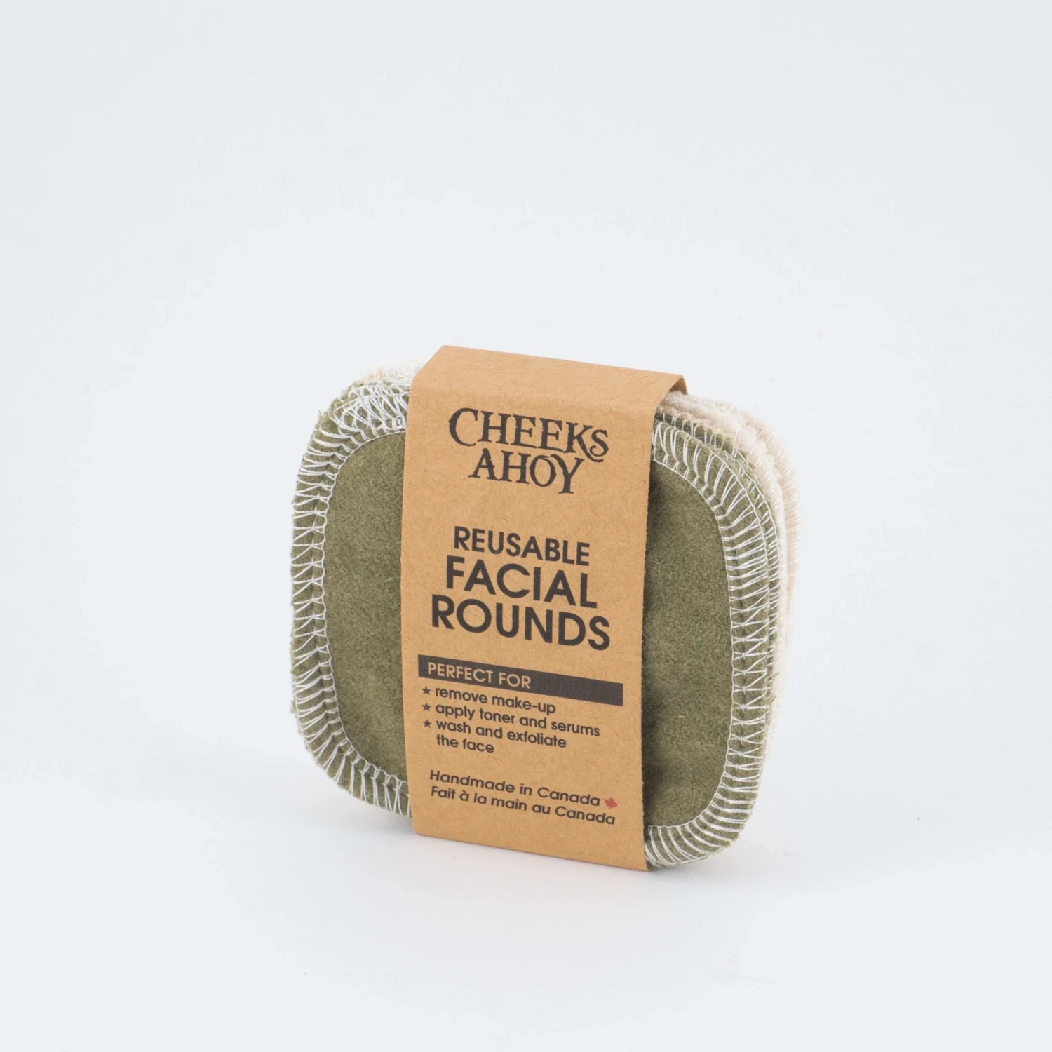 Cheeks Ahoy - Reusable Facial Rounds (12 pack)
