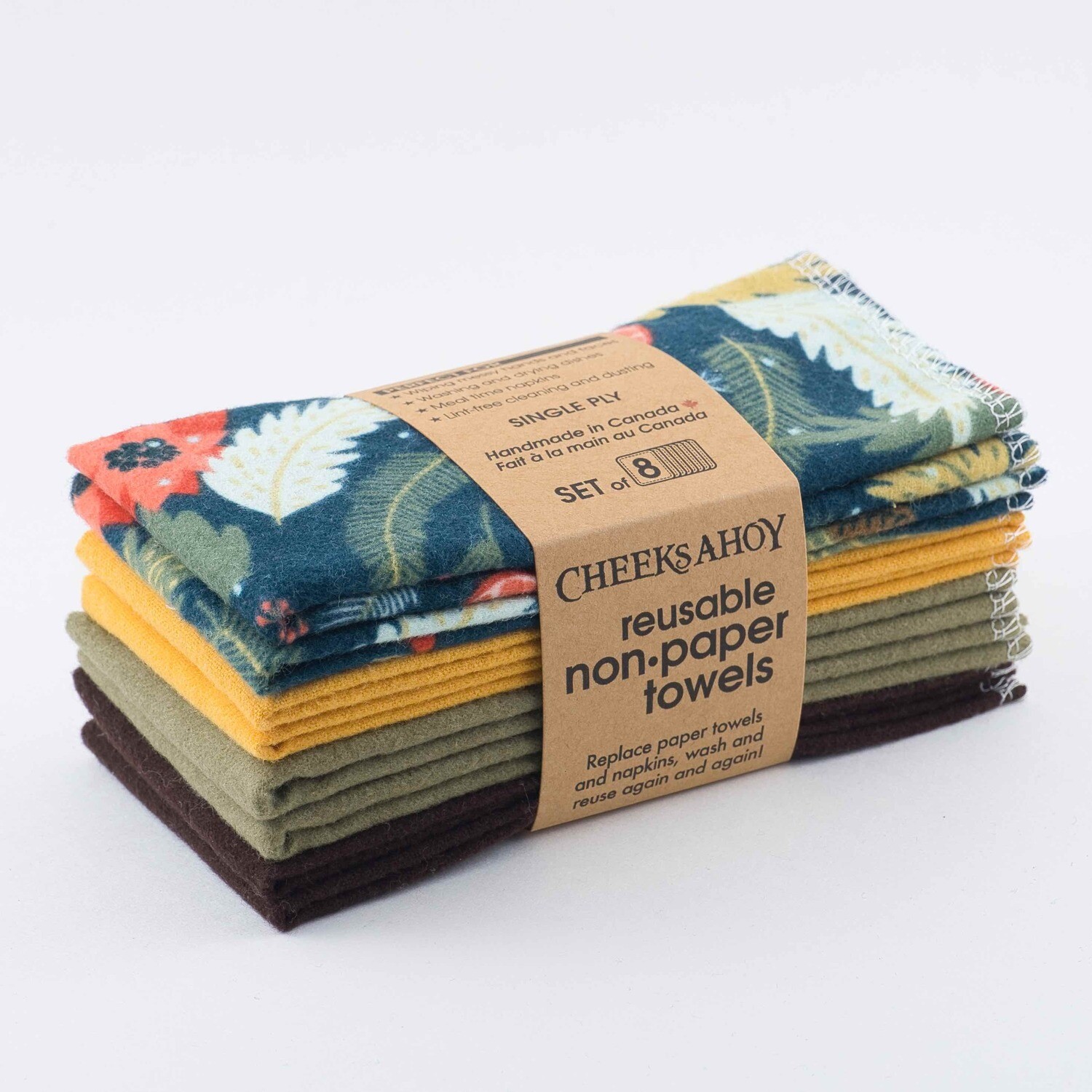 Cheeks Ahoy - NON-Paper Towels - Single Ply 
