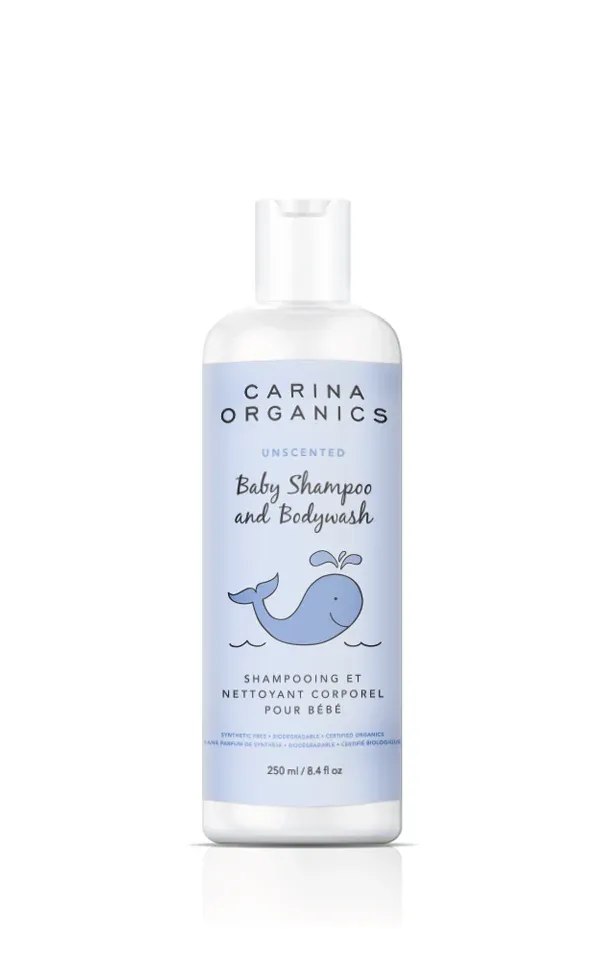 Carina Baby Shampoo + Body Wash (Bottle) 