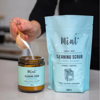 Mint Cleaning Scrub 500g Refill bag