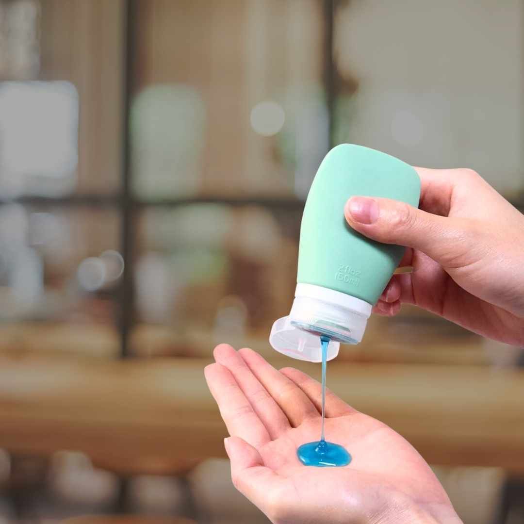The Green Jar - Silicone Travel Bottle