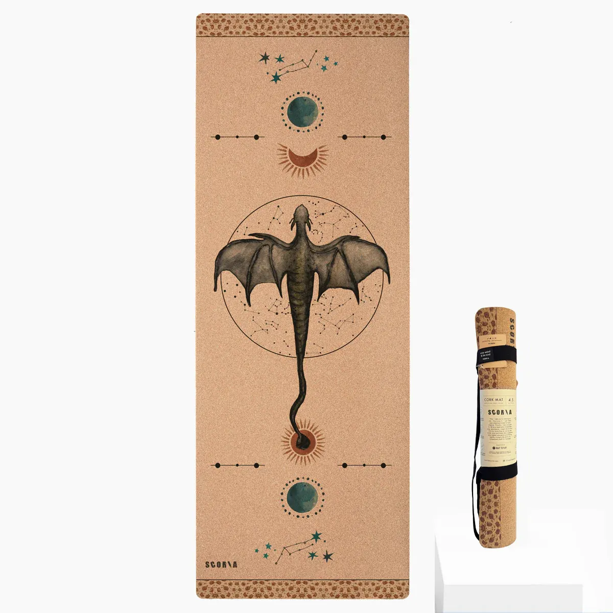 Scoria - Dragon Cork Yoga Mat