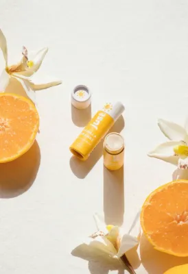 Just Sun - Vanilla Orange SPF 18 Lip Balm 