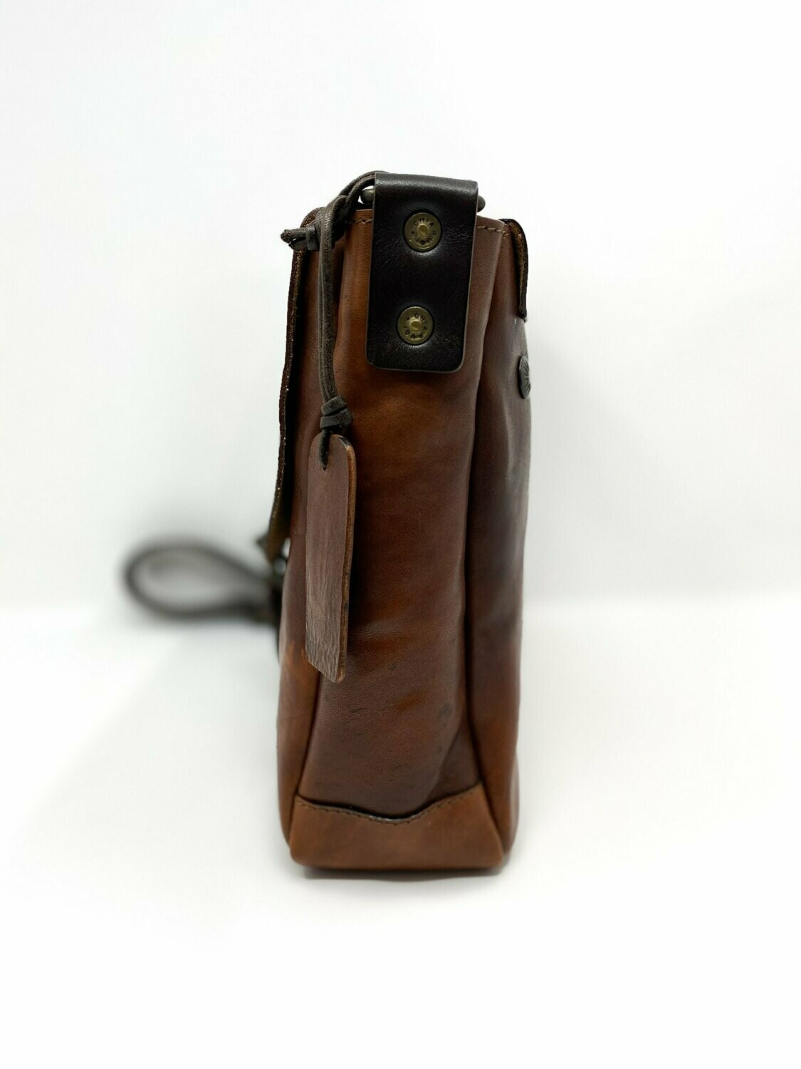 Chiarugi Buckle Messenger Bag