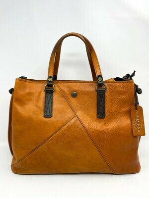 Chiarugi Medium Vintage-Style Handbag