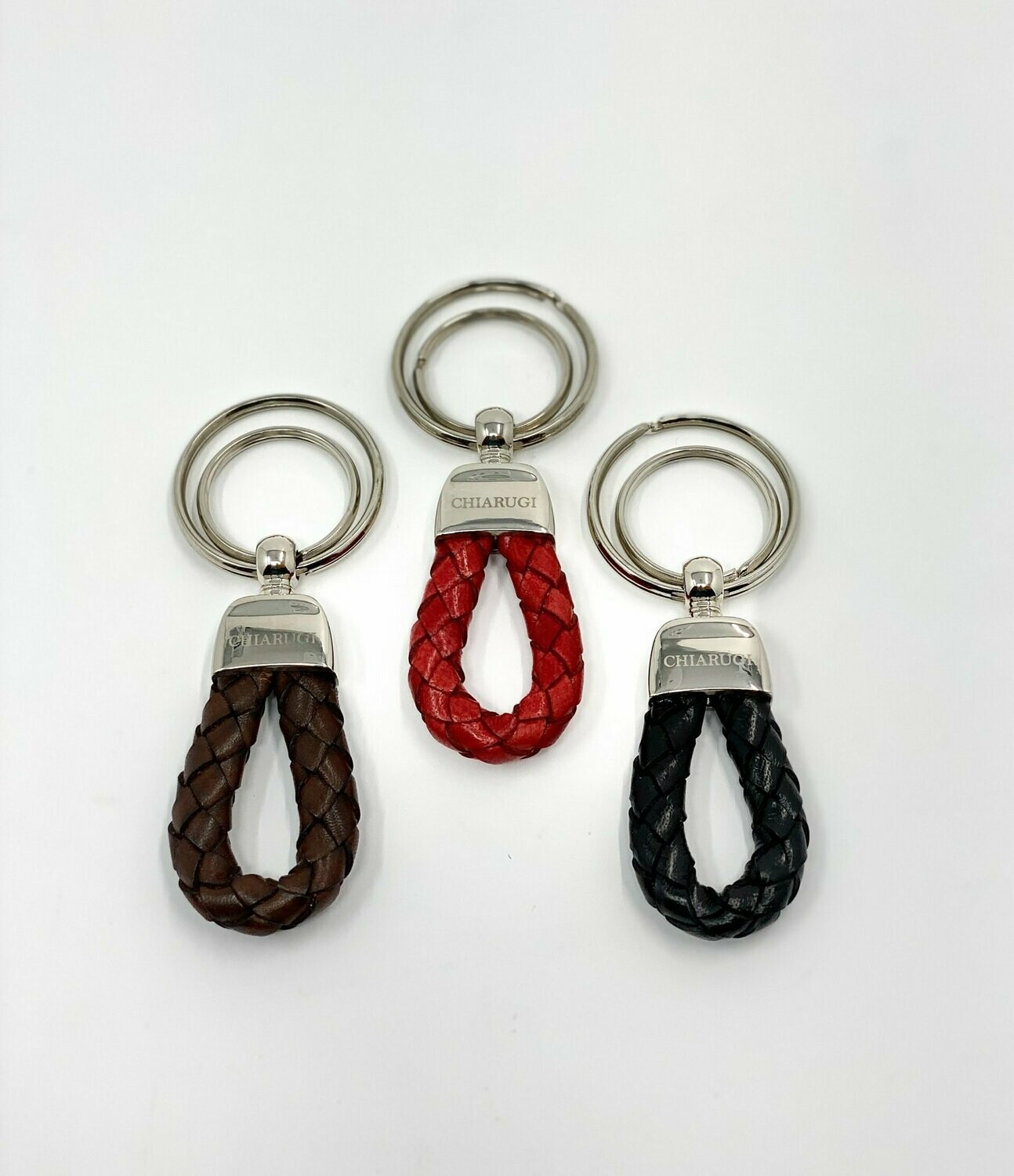 Chiarugi Braided Loop Keychain Chiarugi Braided Loop Keychain