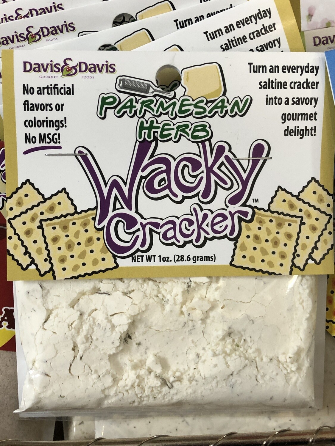 Wacky Cracker Parmesan Herb