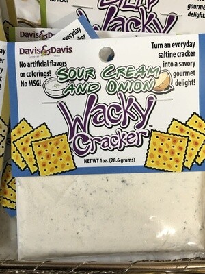 Wacky Cracker Sour Cream & Onion
