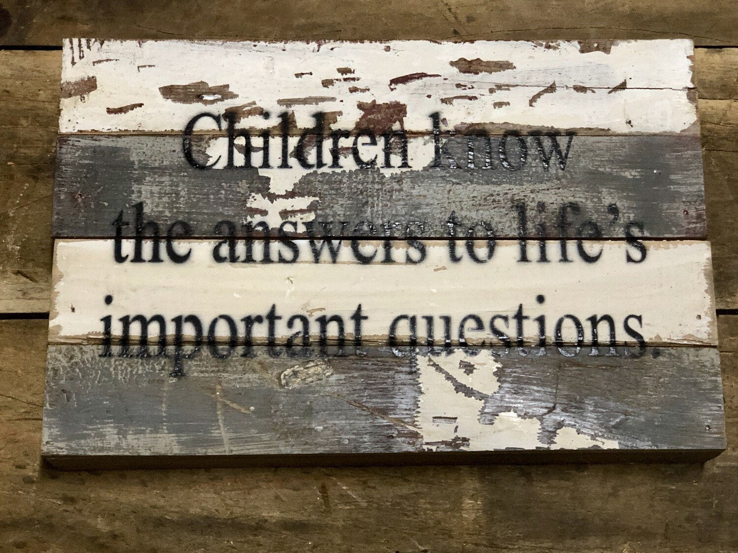 Children Know Answers