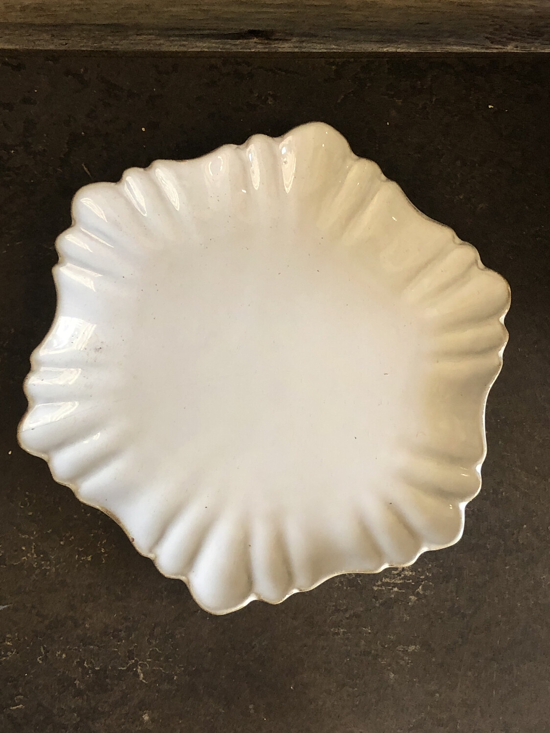Scalloped Plate