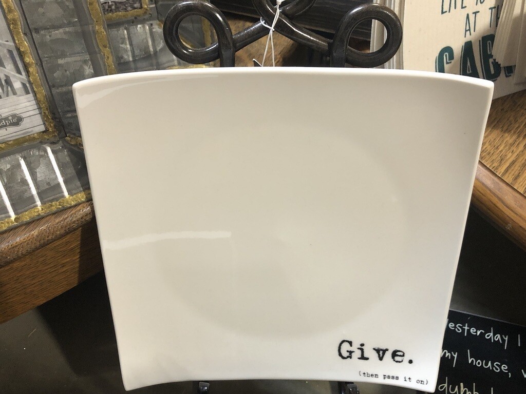 Give Plate