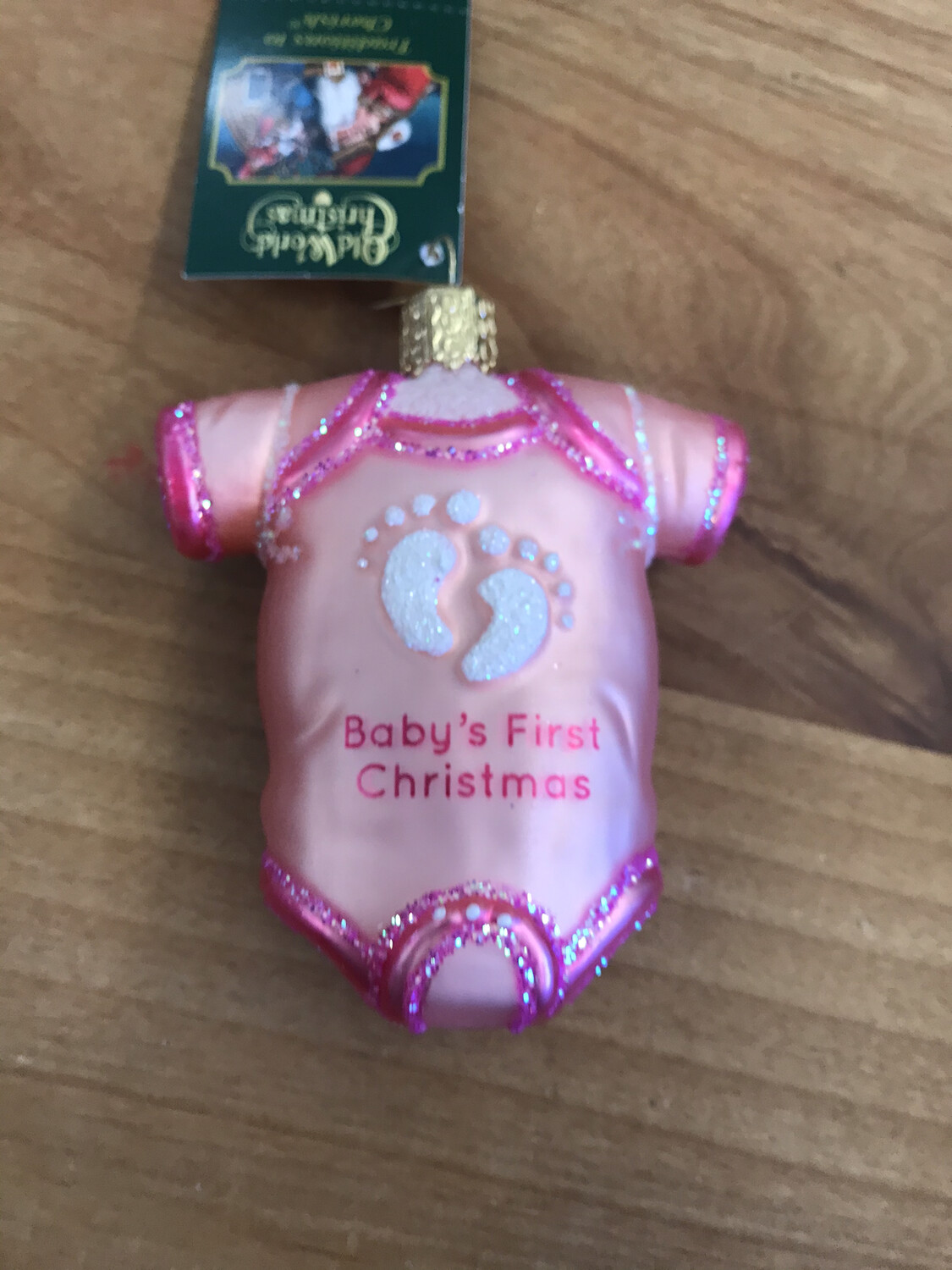 Baby's 1st Pink Onesie