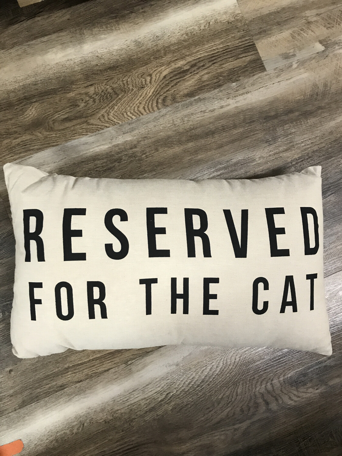 24" x 14" Cat Pillow