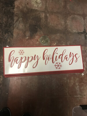 Happy Holidays Tin Happy Holidays Tin
