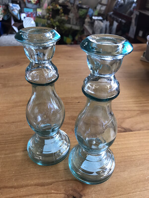 Clear Green Candlestick