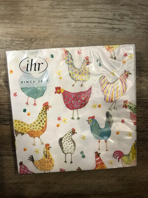 Funky Chicken Cocktail Napkins