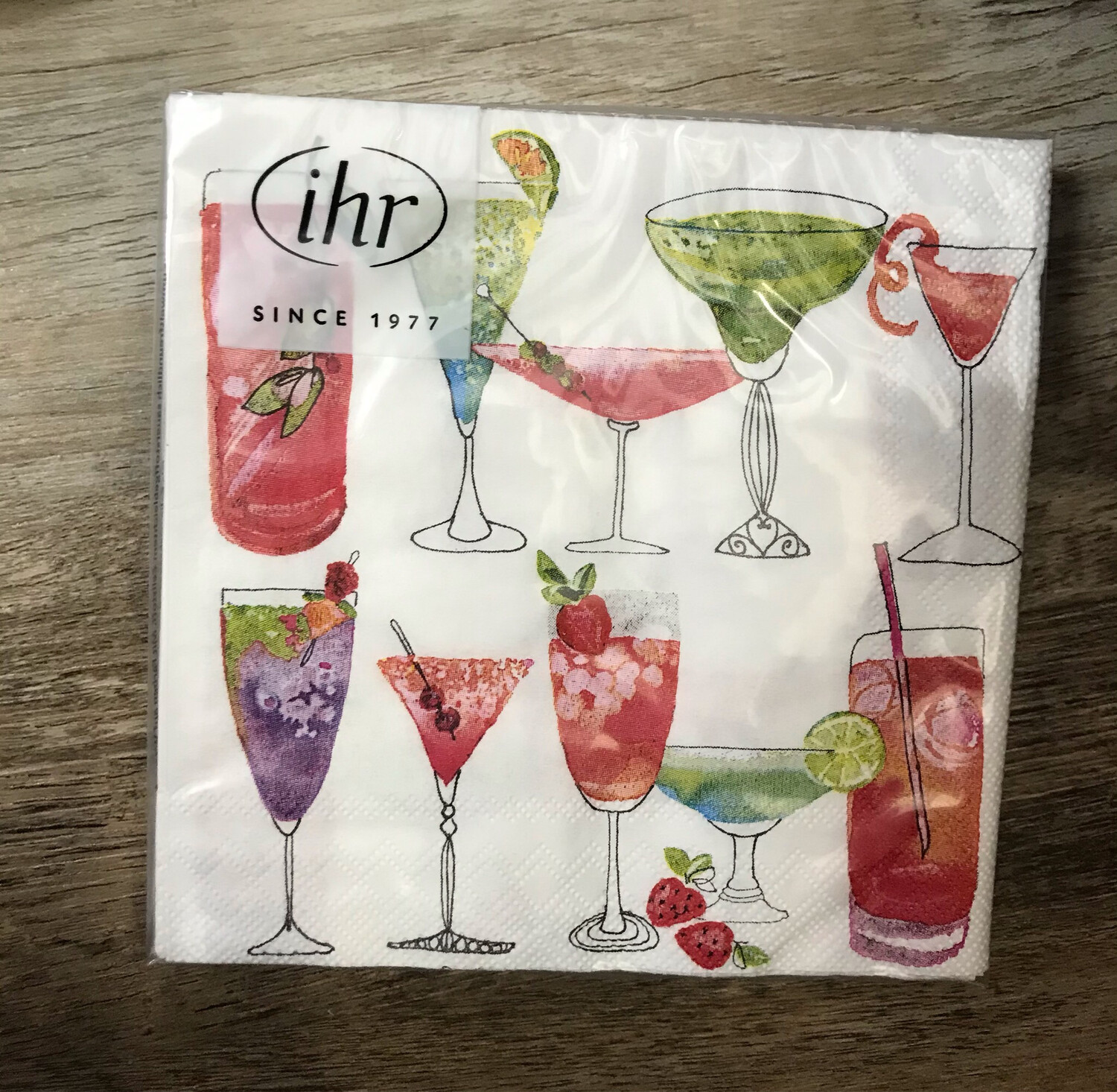 Fancy Drinks Cocktail Napkins